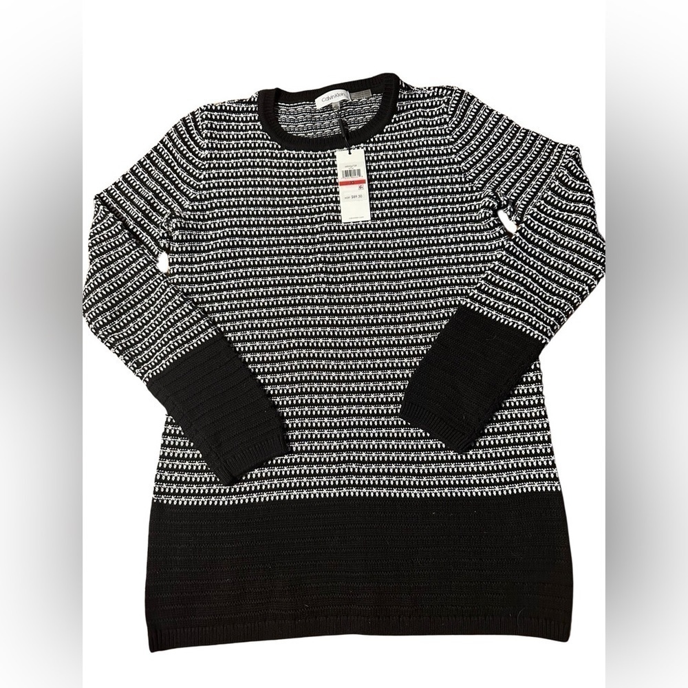NEW Calvin Klein Tunic Sweater XS